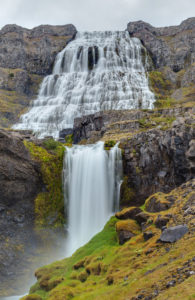 Waterfall Dynjandi, Vestfirðir, Iceland
