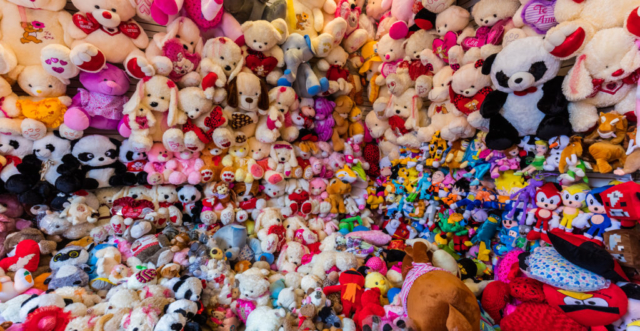 Teddy bears shop in Lima, Peru
