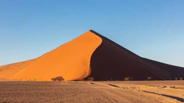 Huge dune in Km 39, Sossusvlei, Namibia.